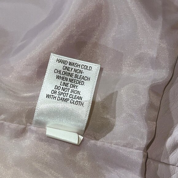 Women’s faux leather Moto Jacket XL Blush Pink - Picture 9 of 10